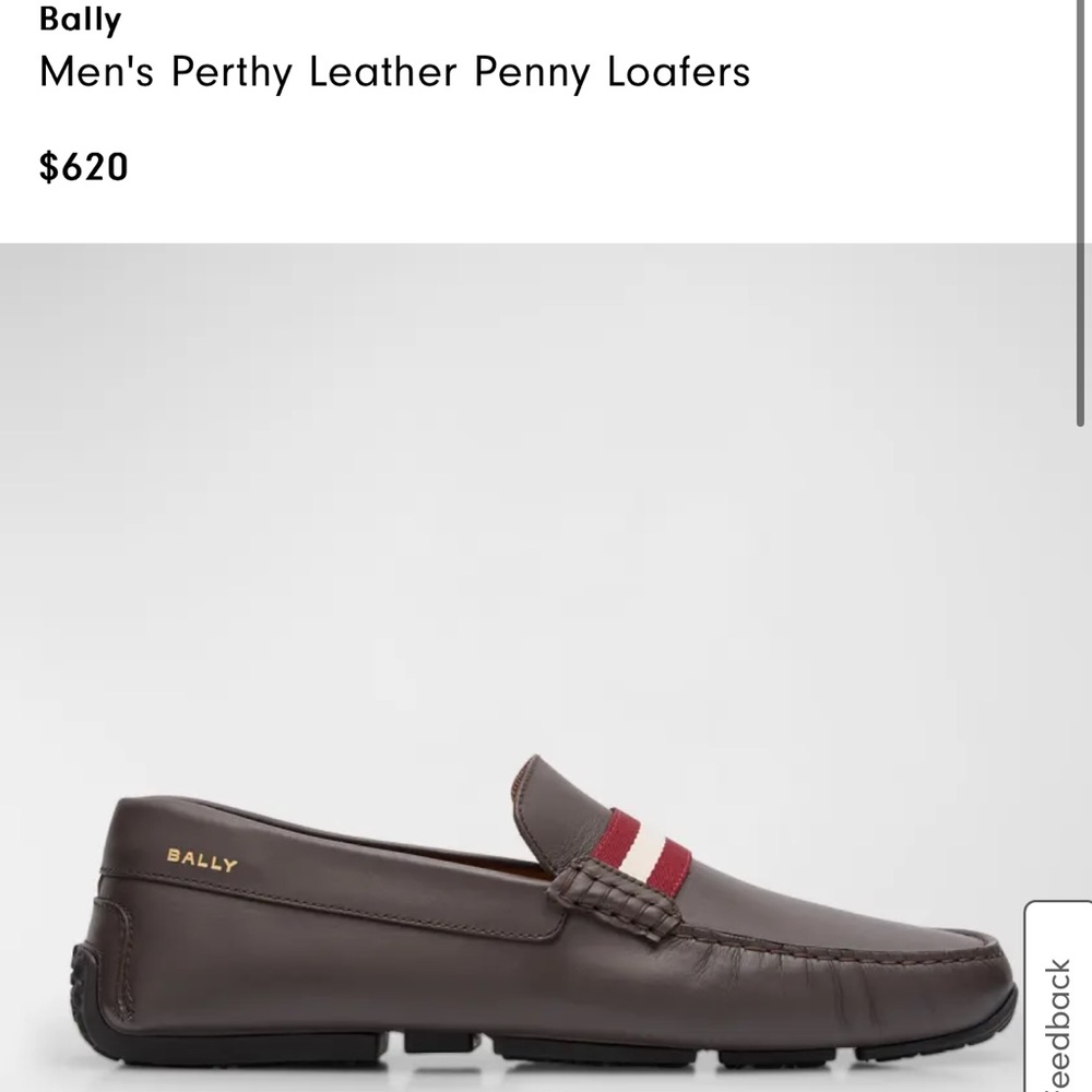 Bally loafers